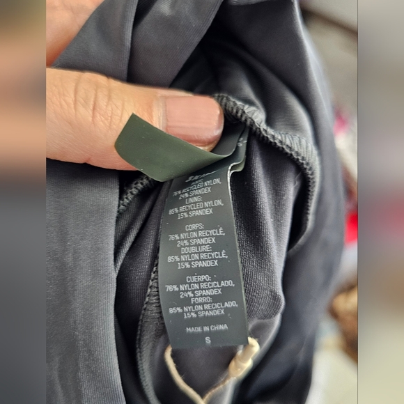 NWT SKIMS Signature Swim Sarong Skirt Gray Womem's Size S - Picture 7 of 7